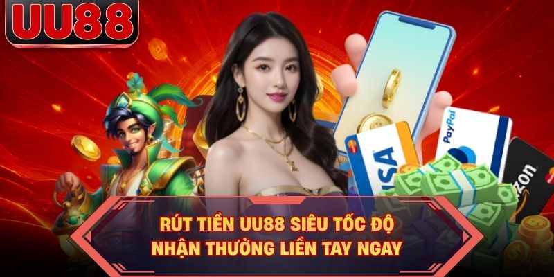 Rút Tiền UU88 Siêu Tốc Độ - Nhận Thưởng Liền Tay Ngay