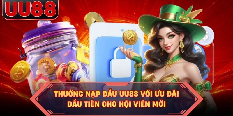 Thưởng Nạp Đầu UU88 Với Ưu Đãi Đầu Tiên Cho Hội Viên Mới